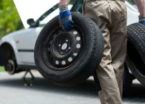 flat tire